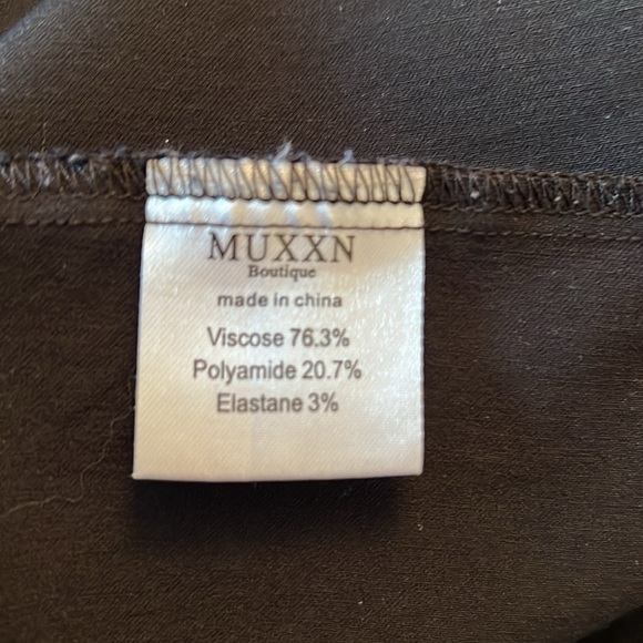 MUXXN Size M Black Cocktail Wedding Party Dress Gentle Wear (0017) - Picture 10 of 11